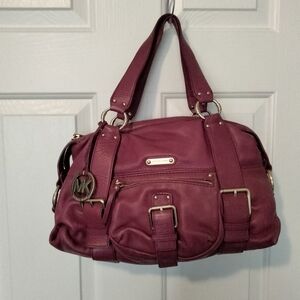Michael Kors Maroon Shoulder Bag